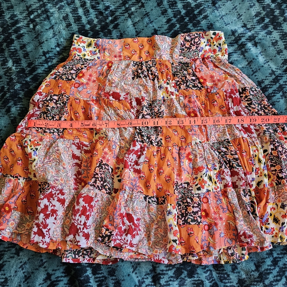 Maeve Lightweight 100% Viscose Patchwork Style Fl… - image 5